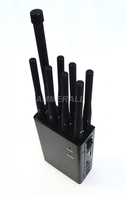 8 dispositivo tenuto in mano dello stampo del segnale di Lojack WiFi GPS dell'emittente di disturbo del segnale delle antenne 3G 4G