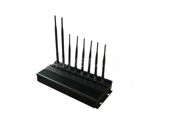 Emittente di disturbo di VHF di frequenza ultraelevata di alto potere, inibitore del segnale del telefono cellulare di WiFi GPS LoJack 3G