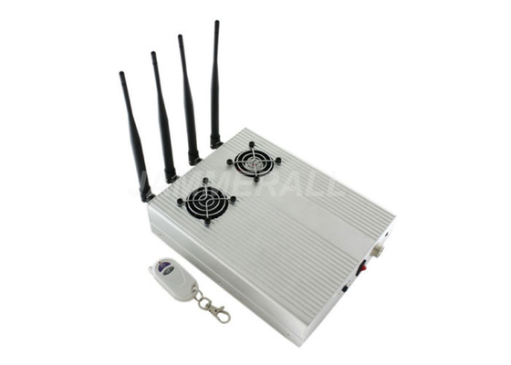 Emittente di disturbo da tavolino del segnale del telefono cellulare, CDMA/3G/stampo di GSM con 2 ventole di raffreddamento