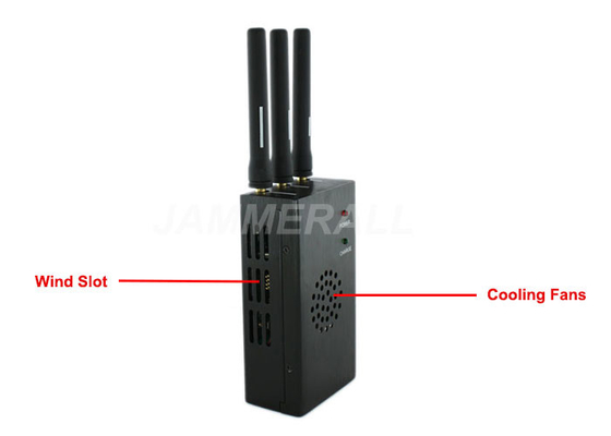 Emittente di disturbo portatile del telefono cellulare di alto potere per la didascalia del segnale di CDMA GSM 3G
