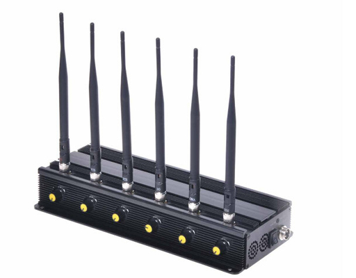 Desktop regolabile dell'interno dello stampo di WiFi delle antenne dell'emittente di disturbo 6 del segnale del telefono cellulare