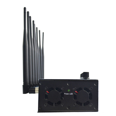 Stampo cellulare di WiFi GPS delle antenne dell'emittente di disturbo 8 del segnale del telefono cellulare con il sistema di raffreddamento