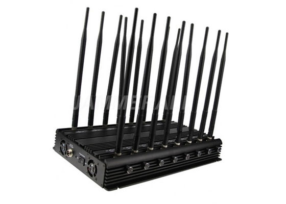 qualità  16 Antennas UHF VHF Jammer , All - In - One Cell Phone Signal Blocker fabbrica