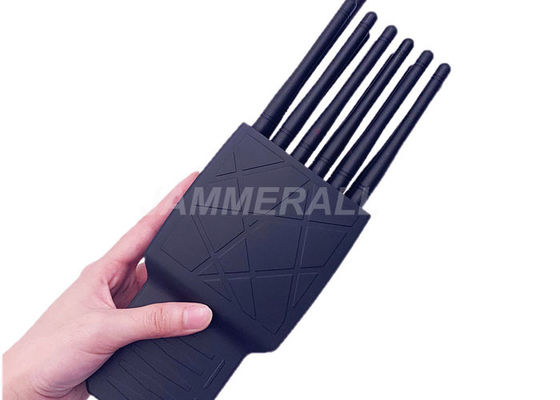qualità  All - In - One Handheld Cell Phone Jammer For LOJACK GPSL1L2L5 WiFi Signals fabbrica